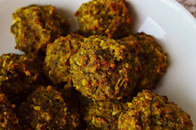 Vegetable Bhajis in a bowl