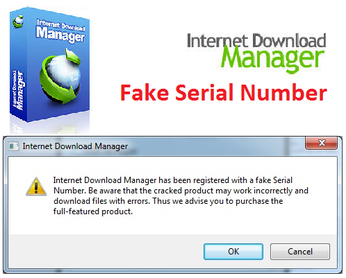 How To Fix Internet Download Manager Idm Fake Serial Number 100