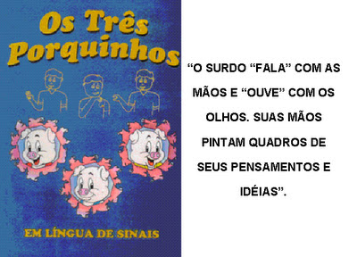 os três porquinhos libras