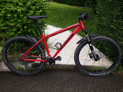 VTT Kona Big Kahuna 27.5+ version 2017 rouge