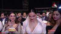 Deepika Padukone in Elegant White Saree and Choli at an award Function  Exclusive Pics 004.jpeg