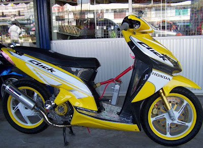 MOTORCYCLE GALLERY Honda  Click Yellow