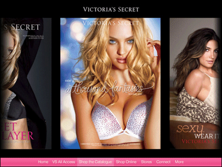 victoria's secret iPad