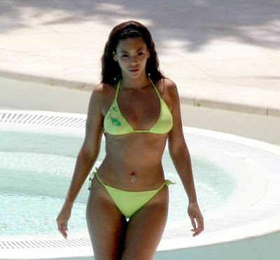 Beyonce Knowles In A Bikini