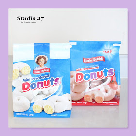 Doughnut Themed Birthday Cupcakes - Doughnut Toppers