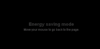 Energy saving mode