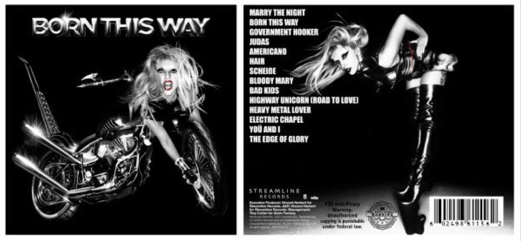 lady gaga born this way special edition album cover. Lady Gaga - Born This Way