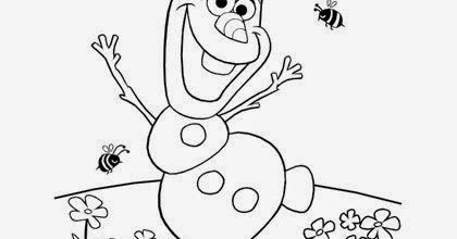 frozen olaf free printable coloring page oh my activities for kids