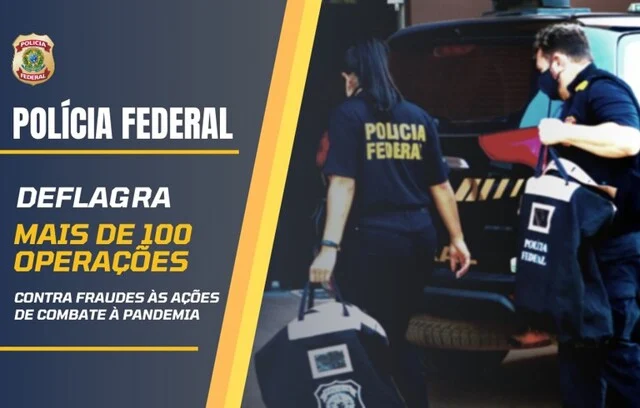 PF completa mais de 100 operações contra fraudes relacionadas à pandemia; em Rondônia foram quatro