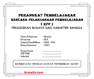 Download RPP KTSP Biologi Kelas XII SMA