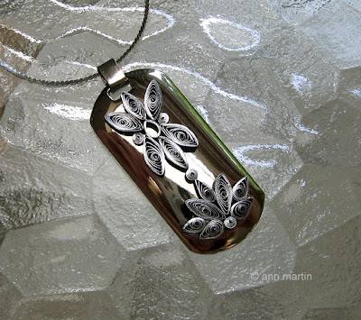 Silver Pendants  Jewelry Making on You Can Guess The Origin Of This Shiny Silver Pendant