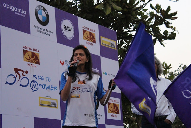 Mumbai comes together in large numbers to pedal away the stigma of mental illness