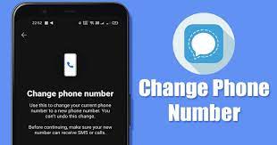 How to change your Signal number without clearing your chats