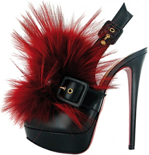 Christian Louboutin fur Splash