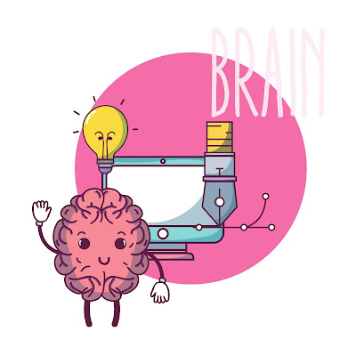 200+ Pencil sketch & cartoon images of human brain