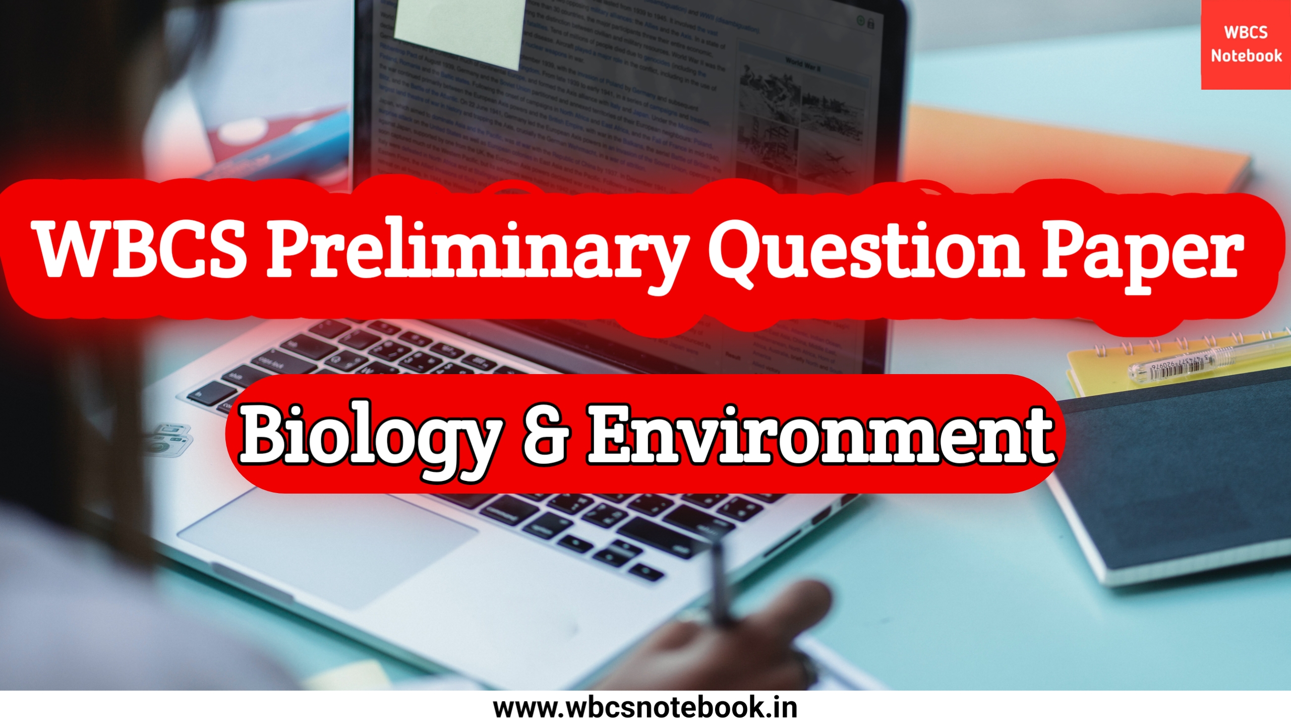 Biology & Environment - WBCS Preliminary Question Paper