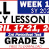 GRADE 5 DAILY LESSON LOG (Quarter 3: WEEK 10) APRIL 17-21, 2023