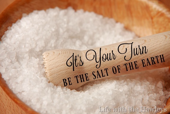 Its Your Turn Be the Salt of the Earth- Life with the Hawleys