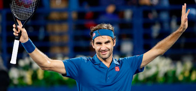 Federer venció por 7-6 (6), 6-4 a Marton Fucsovics en las semifinales del torneo de Dubai.