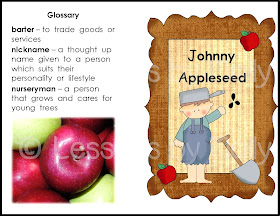 Celebrate Johnny Appleseed’s birthday with a book and a free quiz for your students!  Johnny Appleseed’s birthday is on September 26th.  His birthday aligns with fall harvest time.  In particular, apple picking time!  Apples are what Johnny Appleseed is known for.  As an American frontiersman, he took on the role as a nurseryman.  He planted, grew, and sold apple trees to early American Settlers.  John Chapman was his birth name although people fondly referred to him as “Johnny Appleseed”.