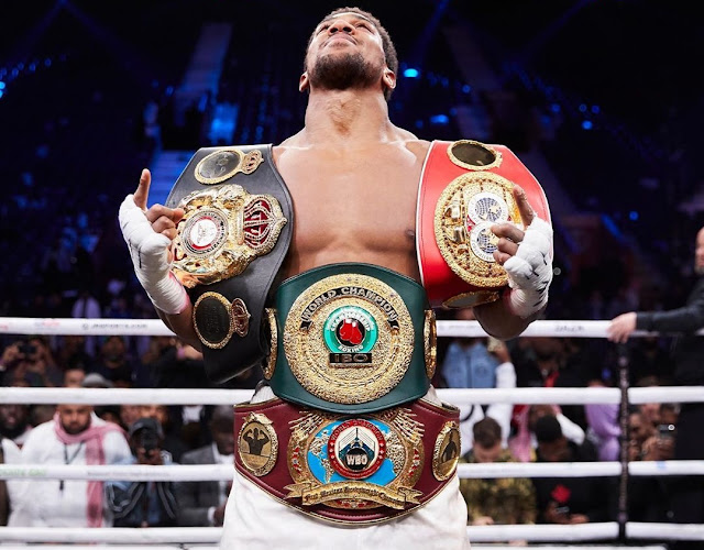 Anthony Joshua Wants To Defend Heavyweight Titles In Nigeria