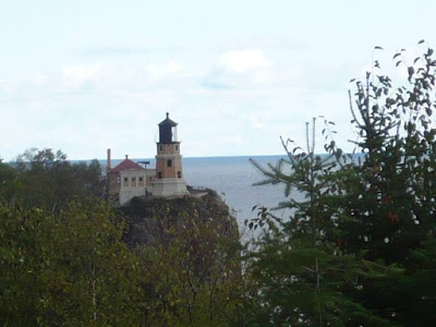 We also enjoyed the trip up and back, along the shore of Lake Superior.  Split Rock Lighthouse