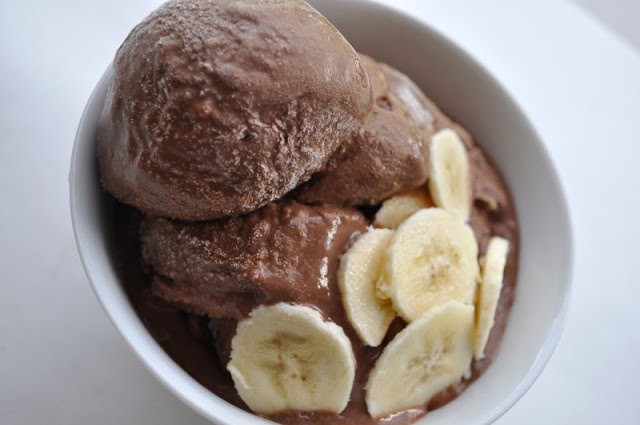 How to make Chocolate banana ice cream