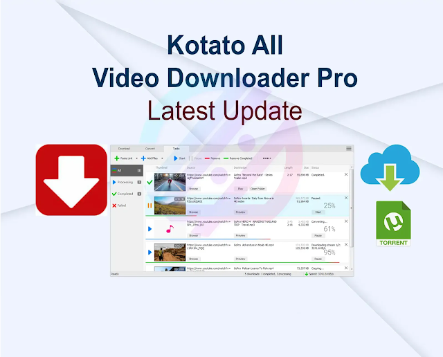 Kotato All Video Downloader Pro 9.0.7 Latest Update