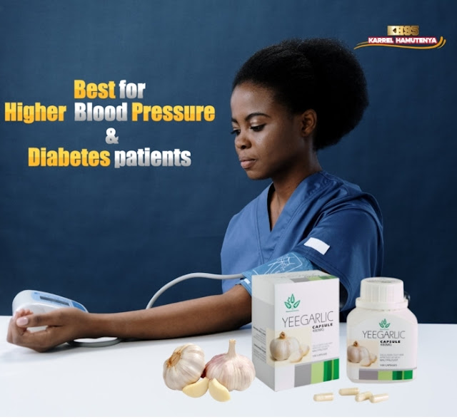 Dynapharm Yeegarlic capsules for Diabetes and Higher Blood Pressure