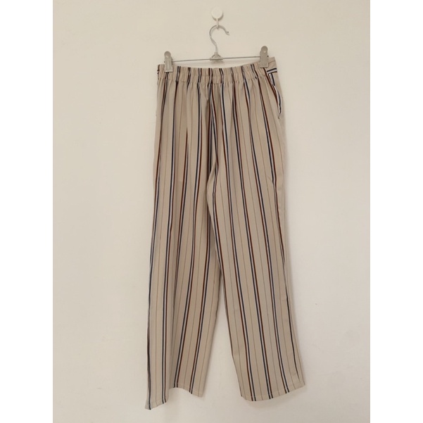 [ jjamille ] Slyq Maison Mixed Stripe Pants