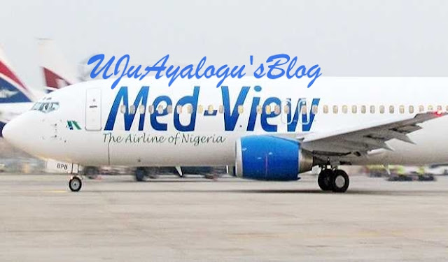 Tension as Med-View Airline Carrying 100 Passengers Grounded by Bird Strike in Maiduguri...Details