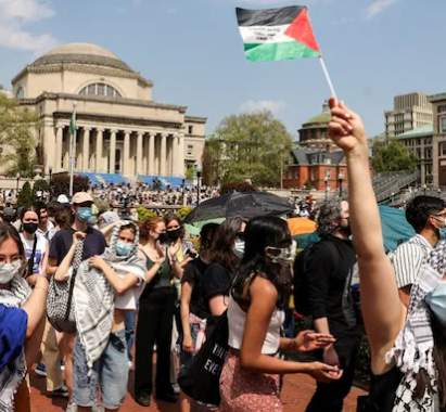  Biden cautioned against engaging pro-Palestine campus demonstrators, keeping an eye on the election