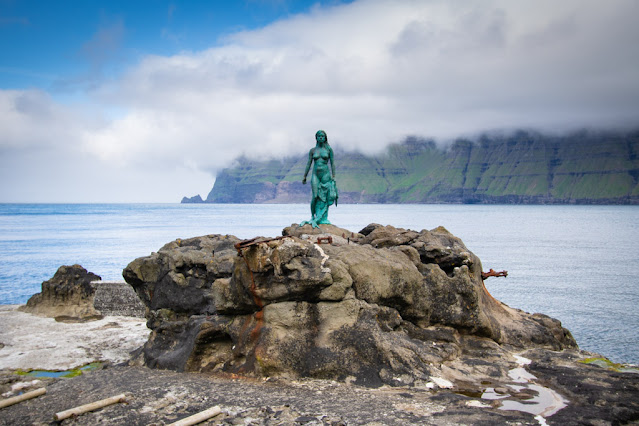 Mikladalur-Isola di Kalsoy-Kópakonan-Donna foca