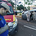 Câmera flagra acidente entre carros na Avenida Minas Gerais