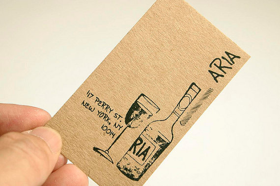 Kraft Business Cards