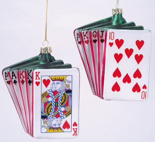 Christmas Playing Card Ornament