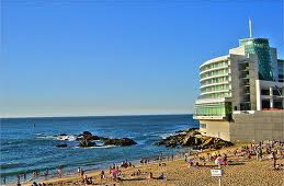 La Playa Caleta Abarca en Viña del Mar