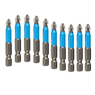 PH2 50mm Hex Magnetic Non Anti Slip Long Reach Electric Screwdriver Bit Kit, Professional-grade power tool accessory hown - store