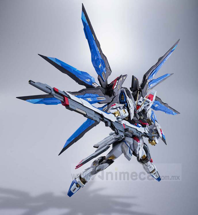 STRIKE FREEDOM GUNDAM ZGMF-X20A METAL BUILD FIGURE Mobile Suit Gundam SEED DESTINY BANDAI