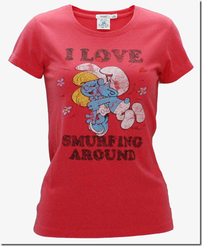 Smurfs Print Tee 02 - SGD 23