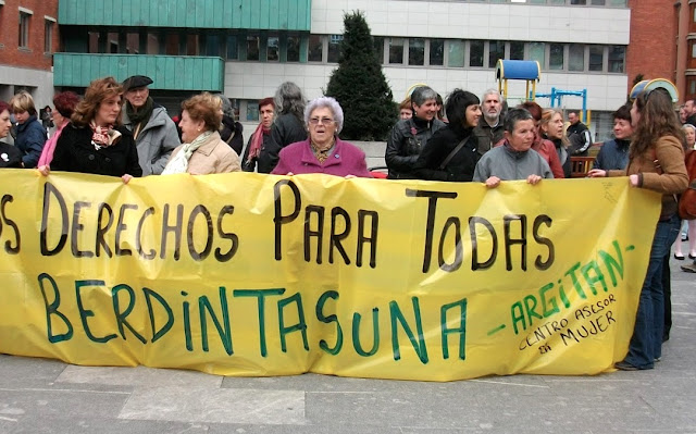 Concentración por los derechos de las mujeres