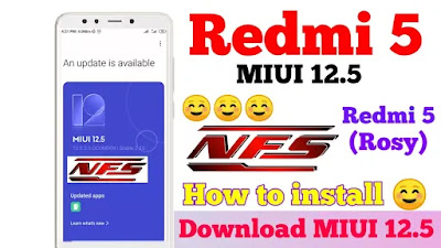 Redmi 5 MIUI 12.5 Review & How to install MIUI 12.5 Ft- Redmi 5 (Rosy) || Android 10 || Face Lock ||