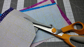 Cutting out applique letters