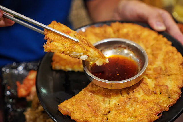 台南安平區美食【瑪西達韓式料理】海鮮煎餅