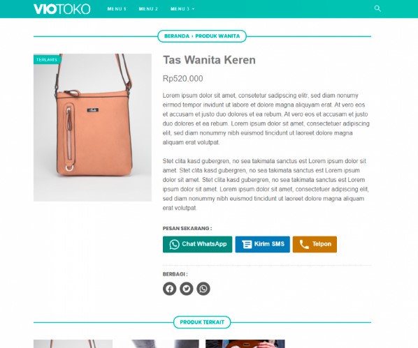 Template Jualan Online