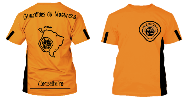 Modelo de Camisa Uniforme para Aventureiros 