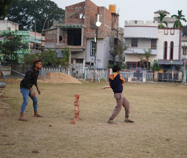 Nephew Rick Playing Cricket 15