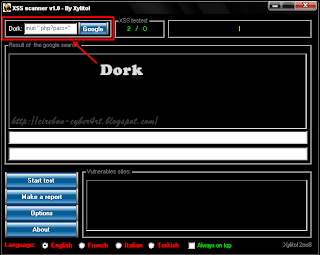 Free Download Tools Hacking "XSS Scanner Version 1.0"