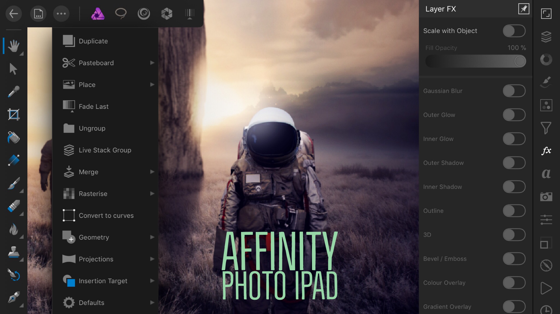 affinity photo iPad