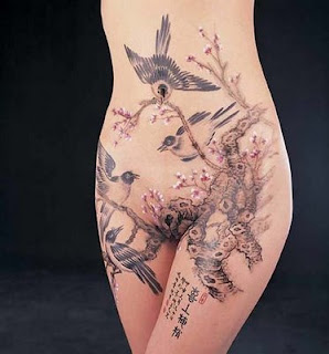 Amazing Japanese Tattoos With Image Japanese Tattoo Designs For  Female Tattoo With Japanese Bird Tattoo On The Body Picture 1